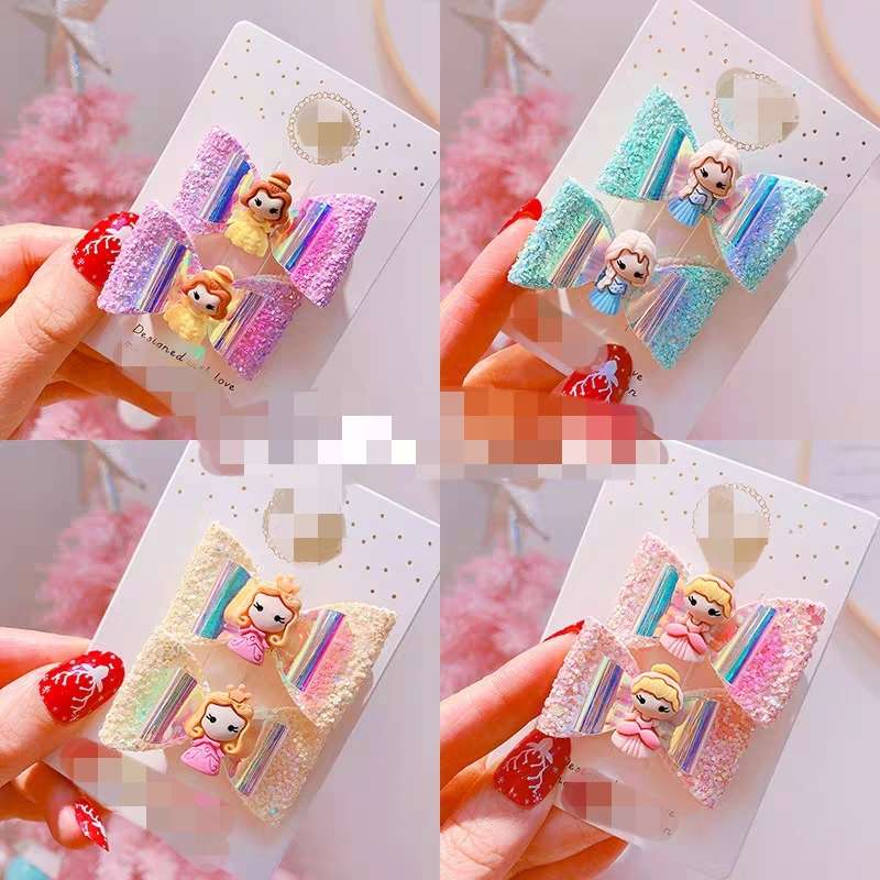 Dazzle color bow tie han feng series double layer ins web celebrity thumbnail