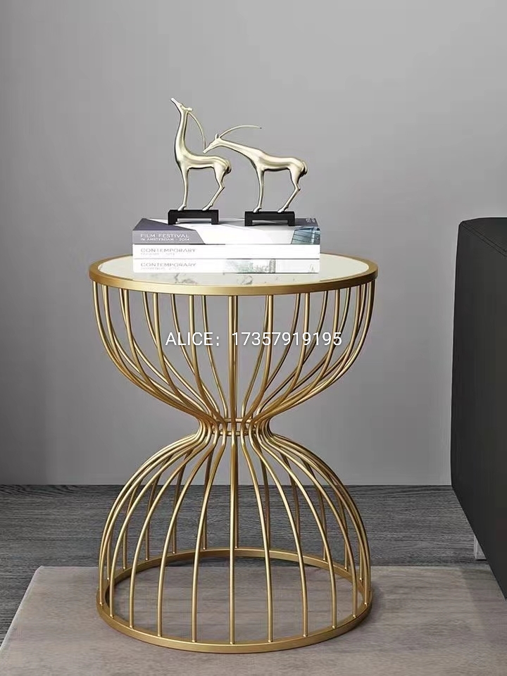 星辰大理石茶几玻璃茶几网红茶几流行轻奢茶几不锈钢茶几轻奢茶几圆桌方桌高档茶几详情图10