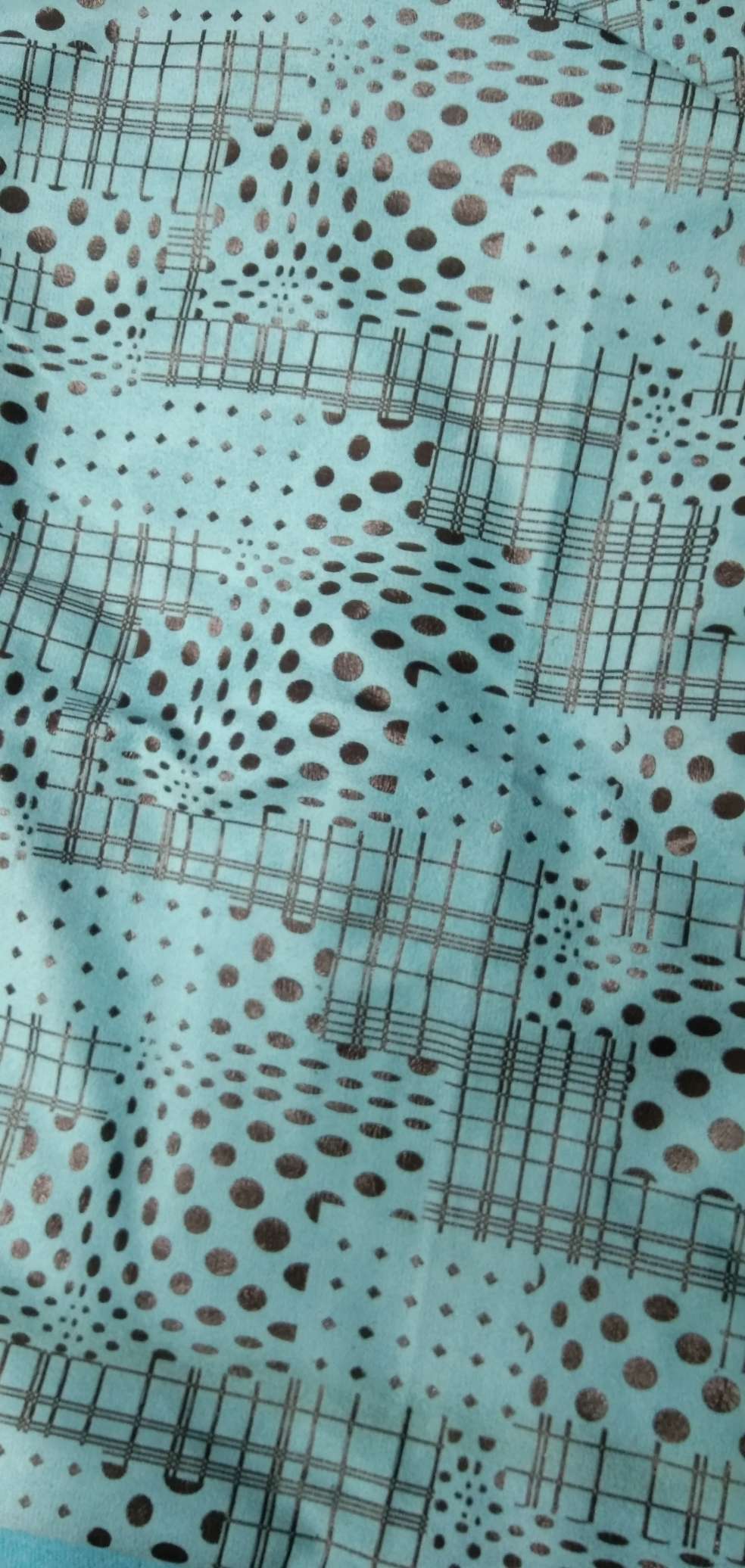 Velvet fabric is in stock for supply. Suede velvet gilded toys, accessories, Christmas gifts and luggage materials details Picture