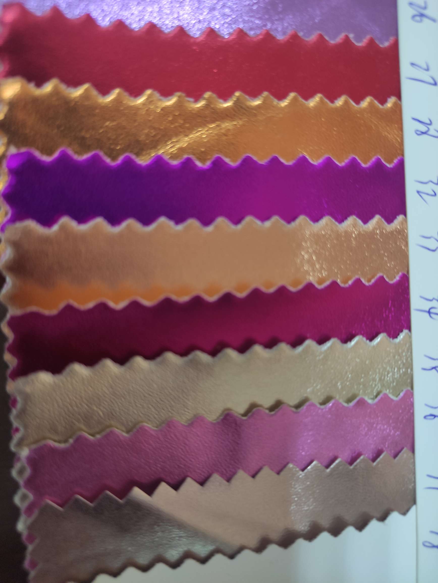 PVC artificial leather 001 Leather fabric 002 details Picture