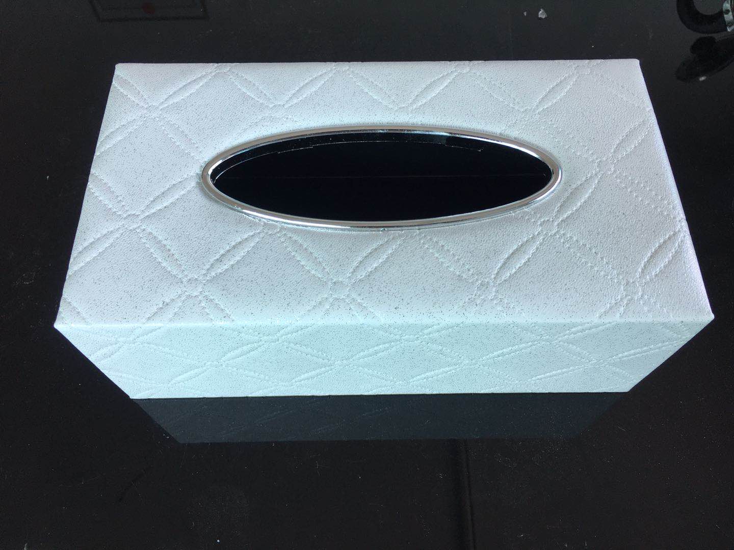 Leather Tissue Box Pumping Box Dining Room Living Room Meal Box