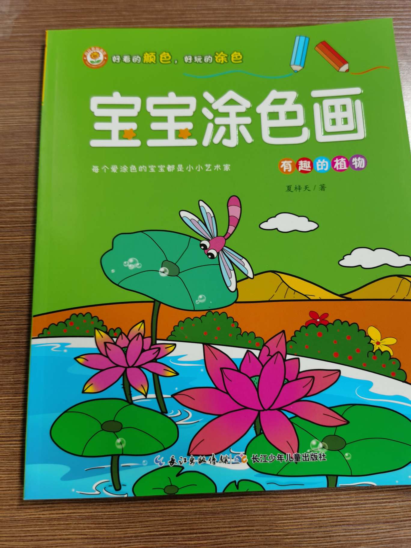 宝宝涂色画（有趣的植物）细节图