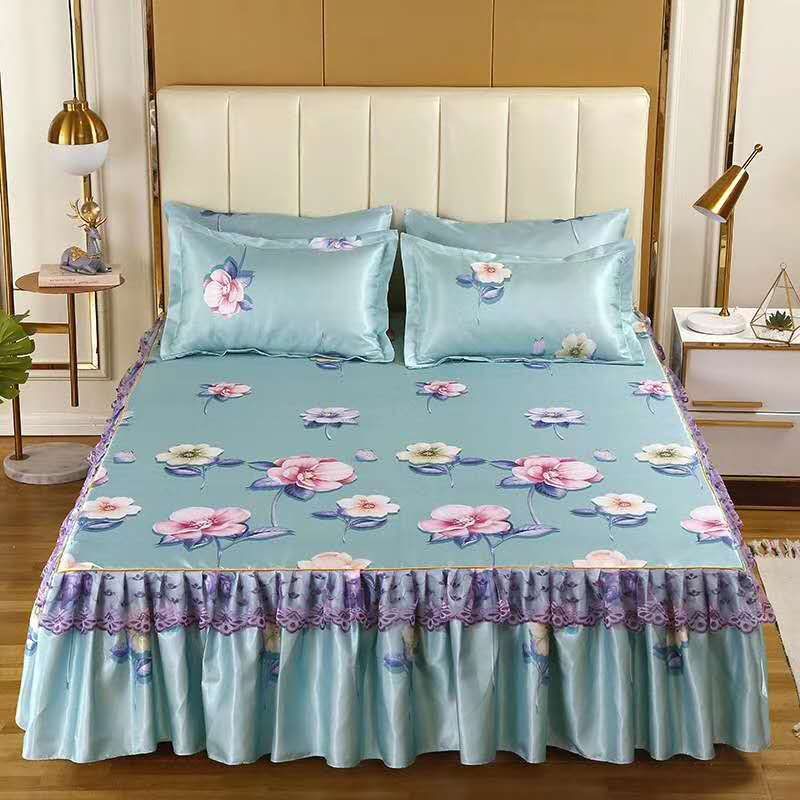 Bed skirt ice silk mat thumbnail