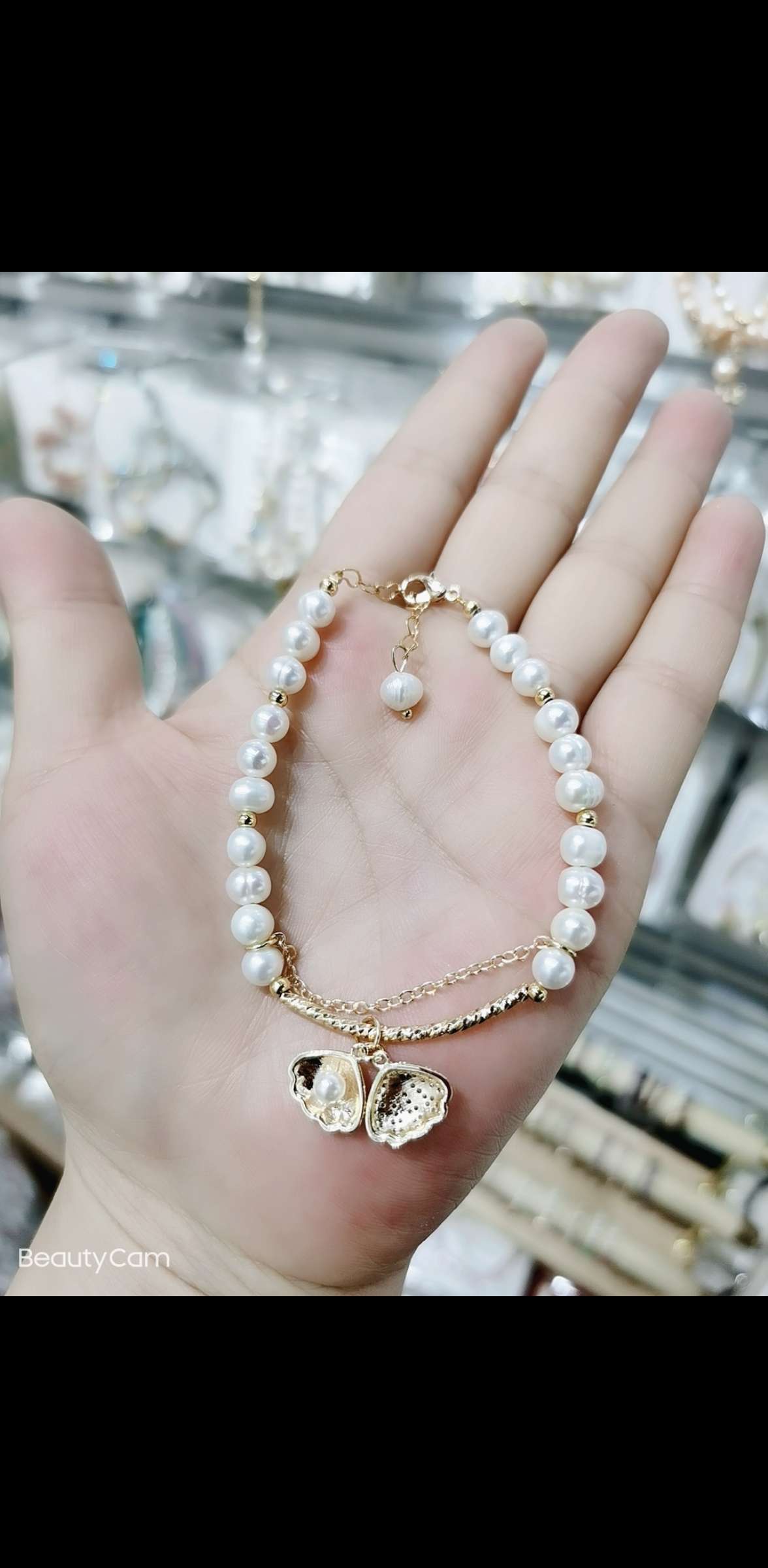 水晶手链手串饰品 精美手饰 配饰手链 时尚水晶手串 独特设计手链手串饰品珍珠手串