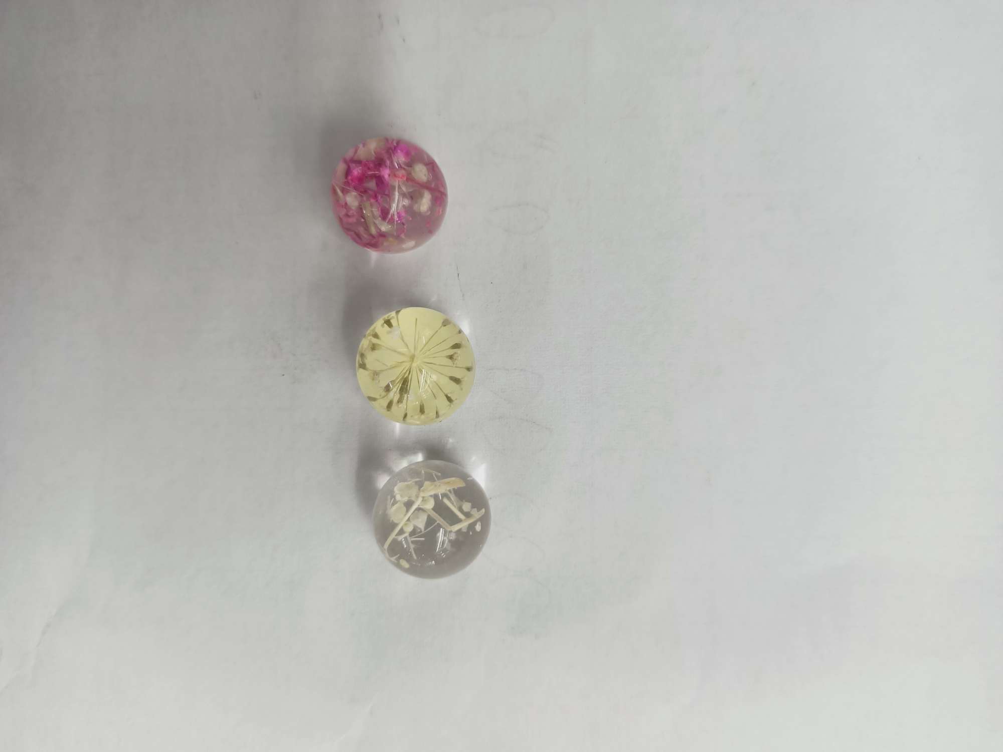 Dried flower earring accessories