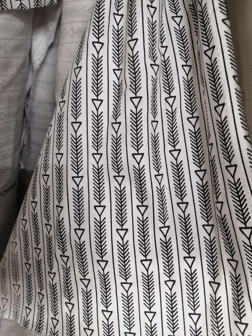 Printed Fishbone Cotton