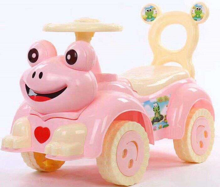 儿童青蛙四轮玩具车 青蛙造型 现货 儿童玩具 青蛙玩具车 儿童四轮玩具车详情图3