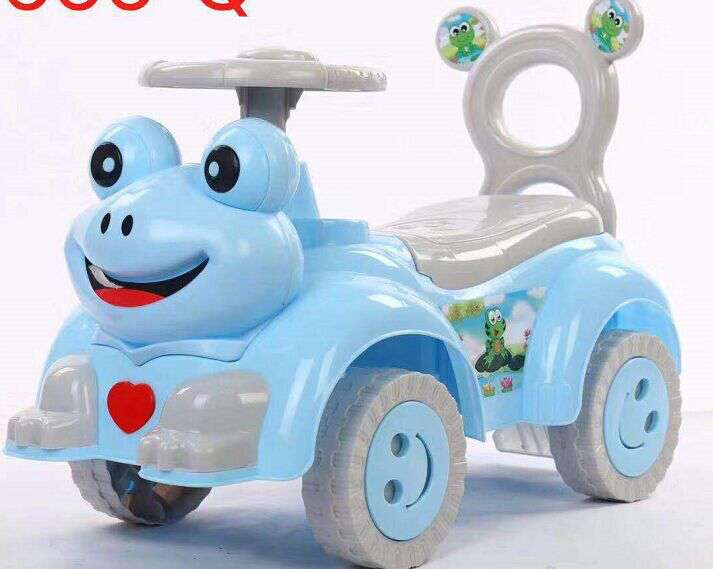 儿童青蛙四轮玩具车 青蛙造型 现货 儿童玩具 青蛙玩具车 儿童四轮玩具车详情图2