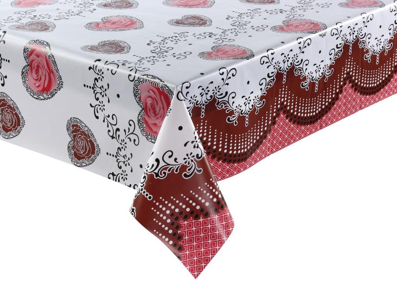 Crystal printed tablecloth PVC tablecloth household daily class thumbnail