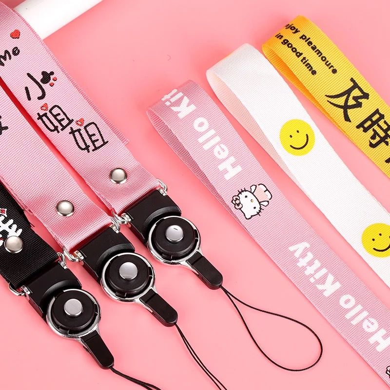 oppo long and short mobile phone lanyards for men and women, trendy, personalized, broadband, fashionable and cute cartoon pendants undefined