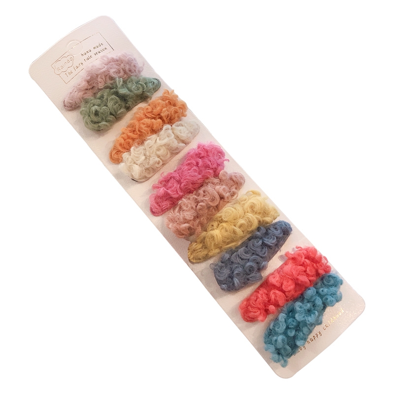 Korean version of "MAO MAO Flower" children's hair clips, bb clips, broken hair, girls' hair accessories, baby hair clips, headwear, bangs clips, 5.5 without clips.