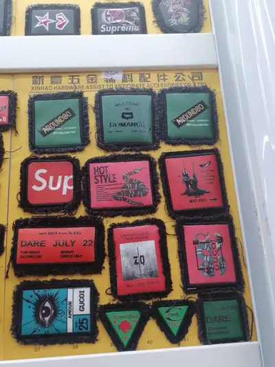 Denim Sand Washing Label 23. Clothing Accessories Textile Accessories New Hao Manufacturers Direct Sales