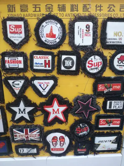 Denim Sand Washing Label 35. Clothing Accessories Textile Accessories New Hao Manufacturers Direct Sales