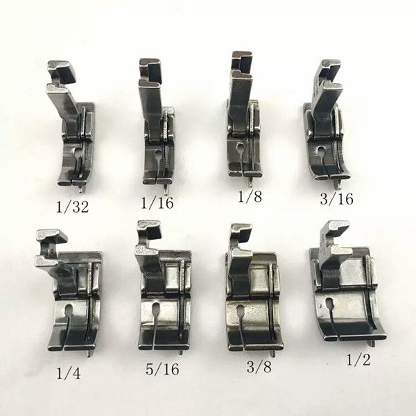 Industrial sewing machine parts, flat car flange, cut line, pressure line, stop mouth, pressure foot, SP-18 pressure exposed line