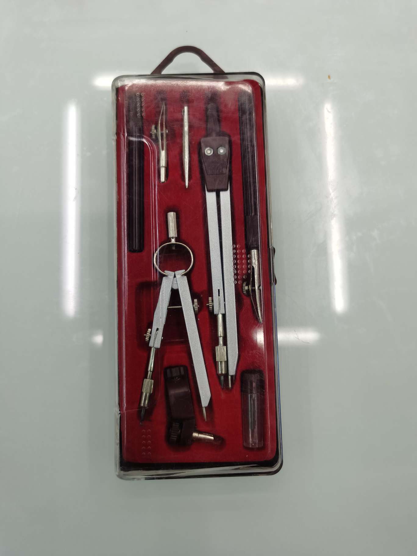 Student office supplies, geometric drawing kits, drawing tools undefined