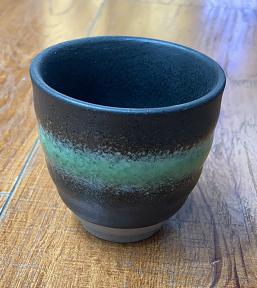 创意日式釉下手绘陶瓷特色杯  手绘复古茶杯主人杯