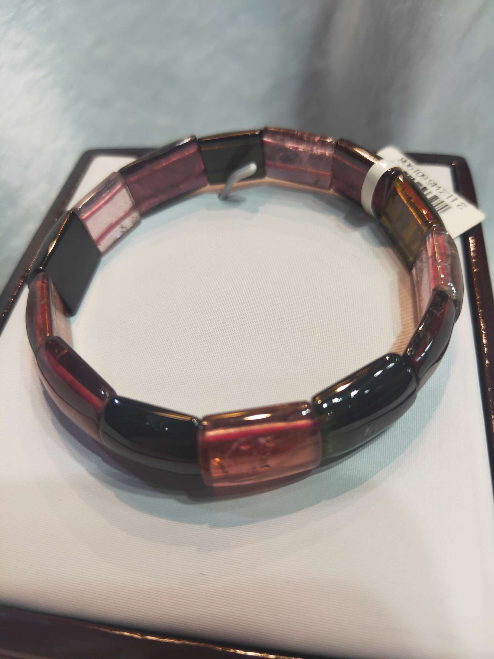 Brazilian crystal tourmaline bracelet 1 -- 8 thumbnail