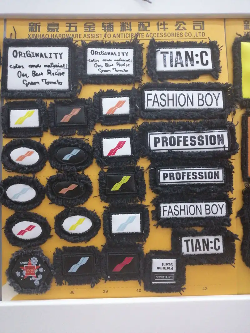 Denim Sand Washing Label 16. Clothing Accessories Textile Accessories New Hao Manufacturers Direct Sales