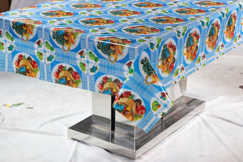 Crystal printed tablecloth PVC tablecloth Crystal tablecloth home thumbnail