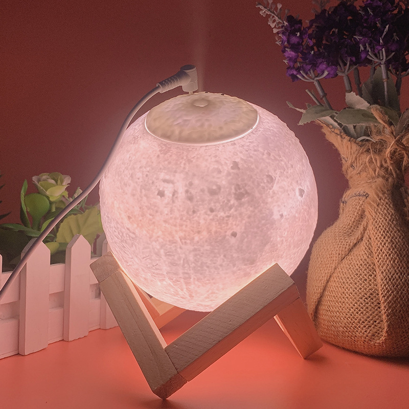 新款足球灯加湿器