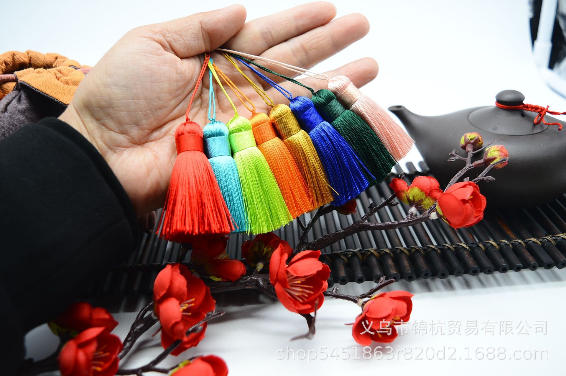 （单色开口）870B5-冰丝流苏详情图6