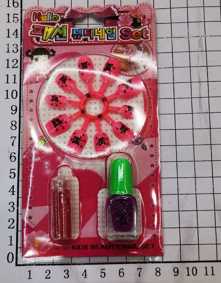 Nail polish set Specification image