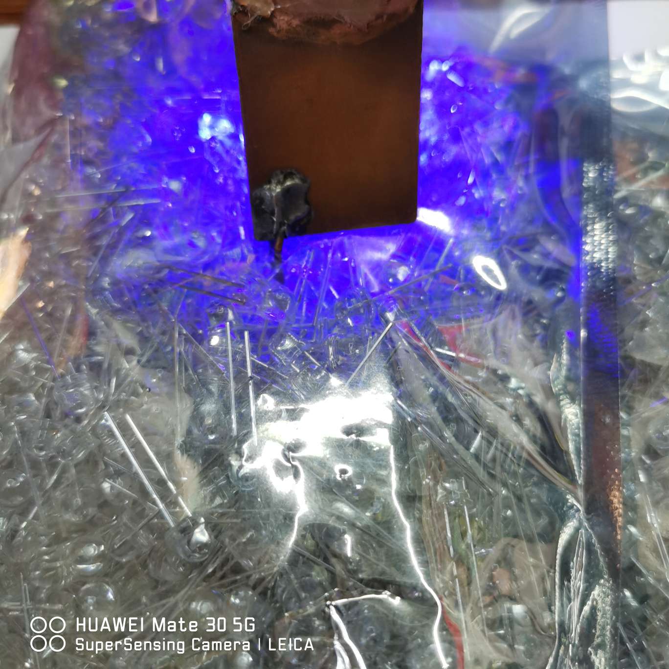 led灯电子配件玩具配件发光二极管草帽蓝灯细节图