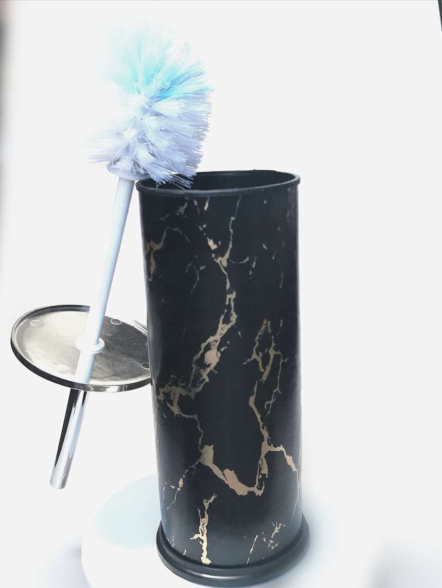 Marble-Patterned Toilet Brush details Picture