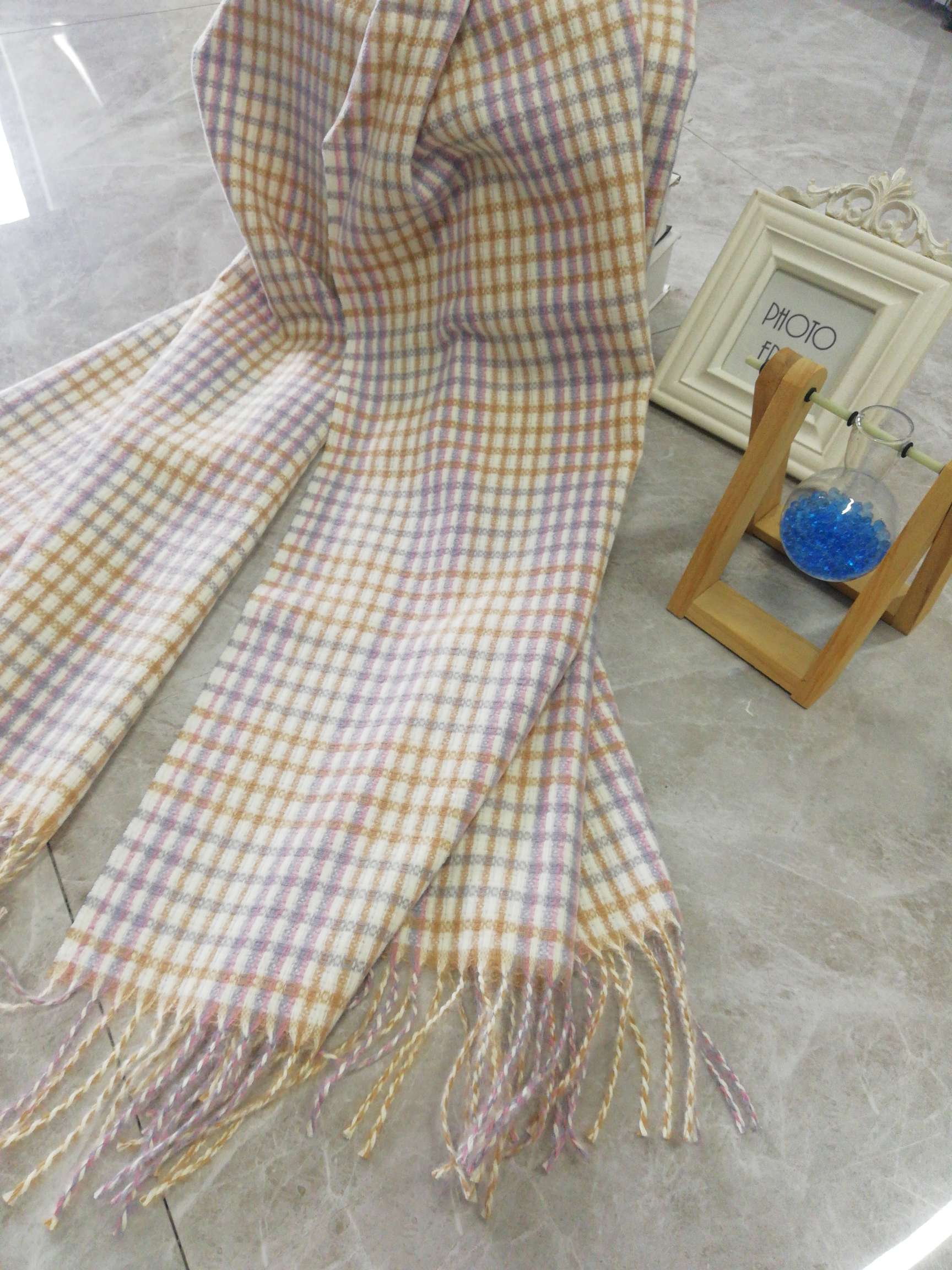 Small fragrant romantic Su thickens warm scarf shawl thumbnail