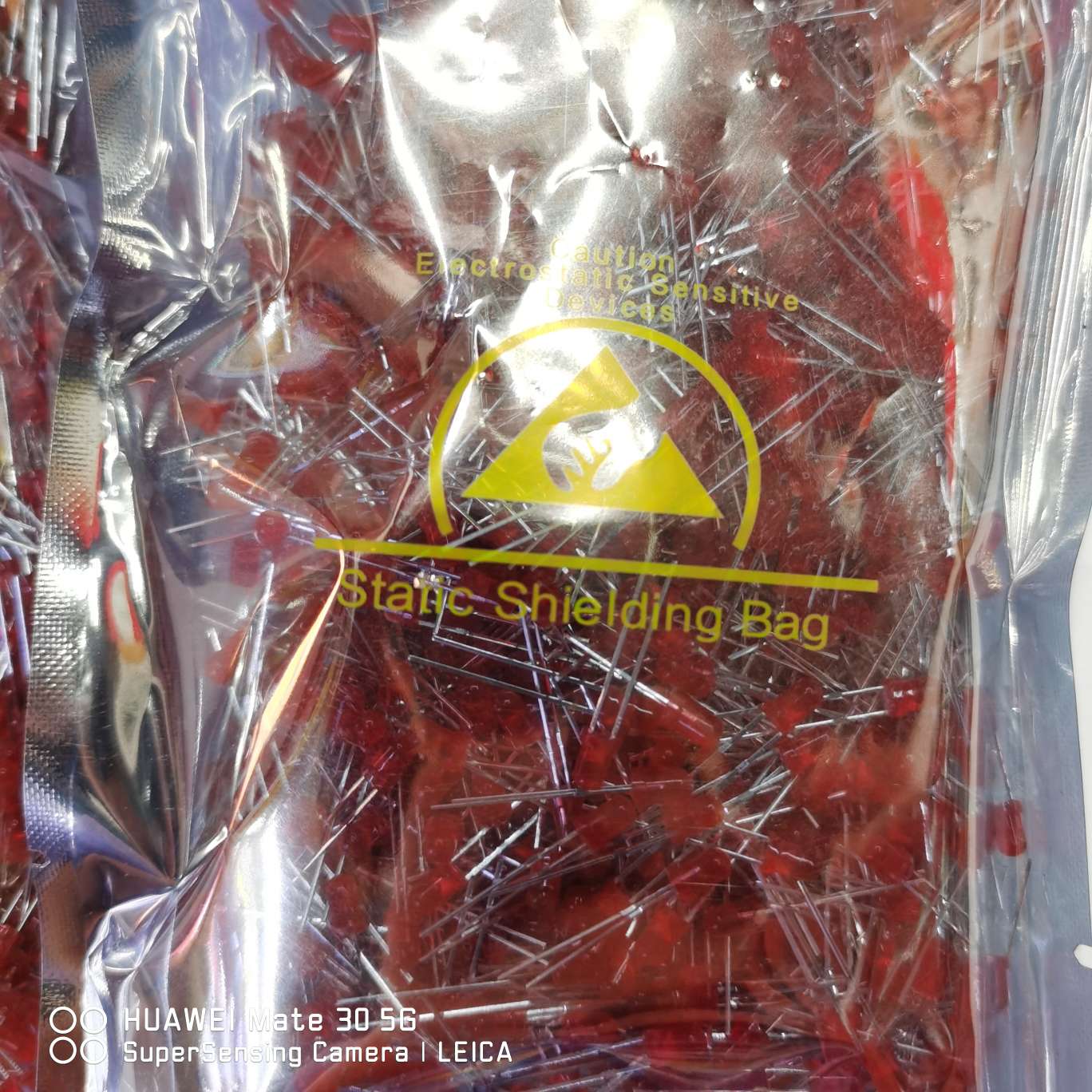 led灯电子配件玩具配件三毫米发光二极管红色