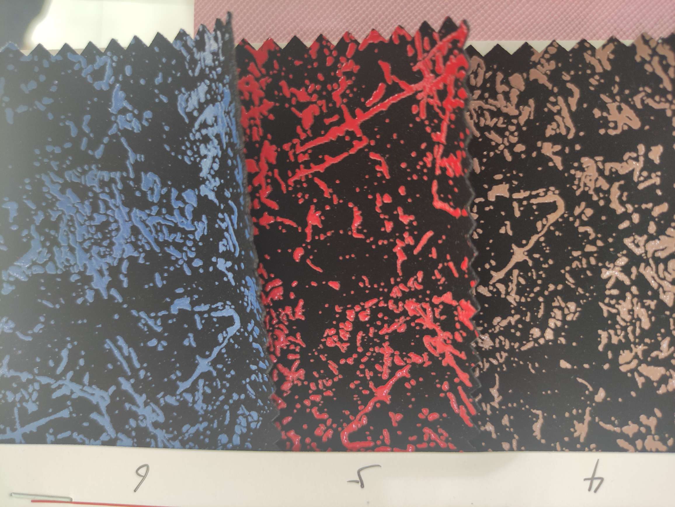 美好心情大量现货高中低档皮革面料厂家直销热销新款细节图