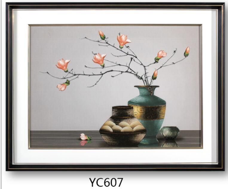 Jade porcelain enamel restaurant painting 70*90 thumbnail