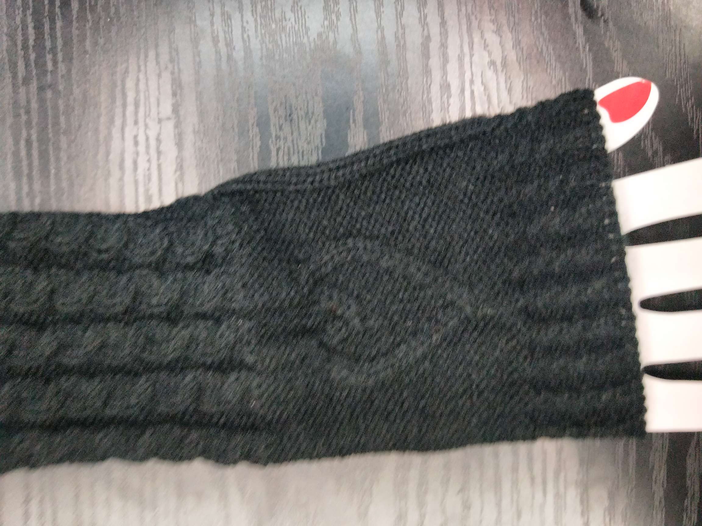 Autumn and winter knitted heart-shaped gloves Specification image