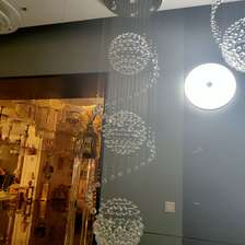 欧式北欧全铜水晶灯具轻奢吊 灯简约现代客厅灯卧室餐厅灯水晶灯