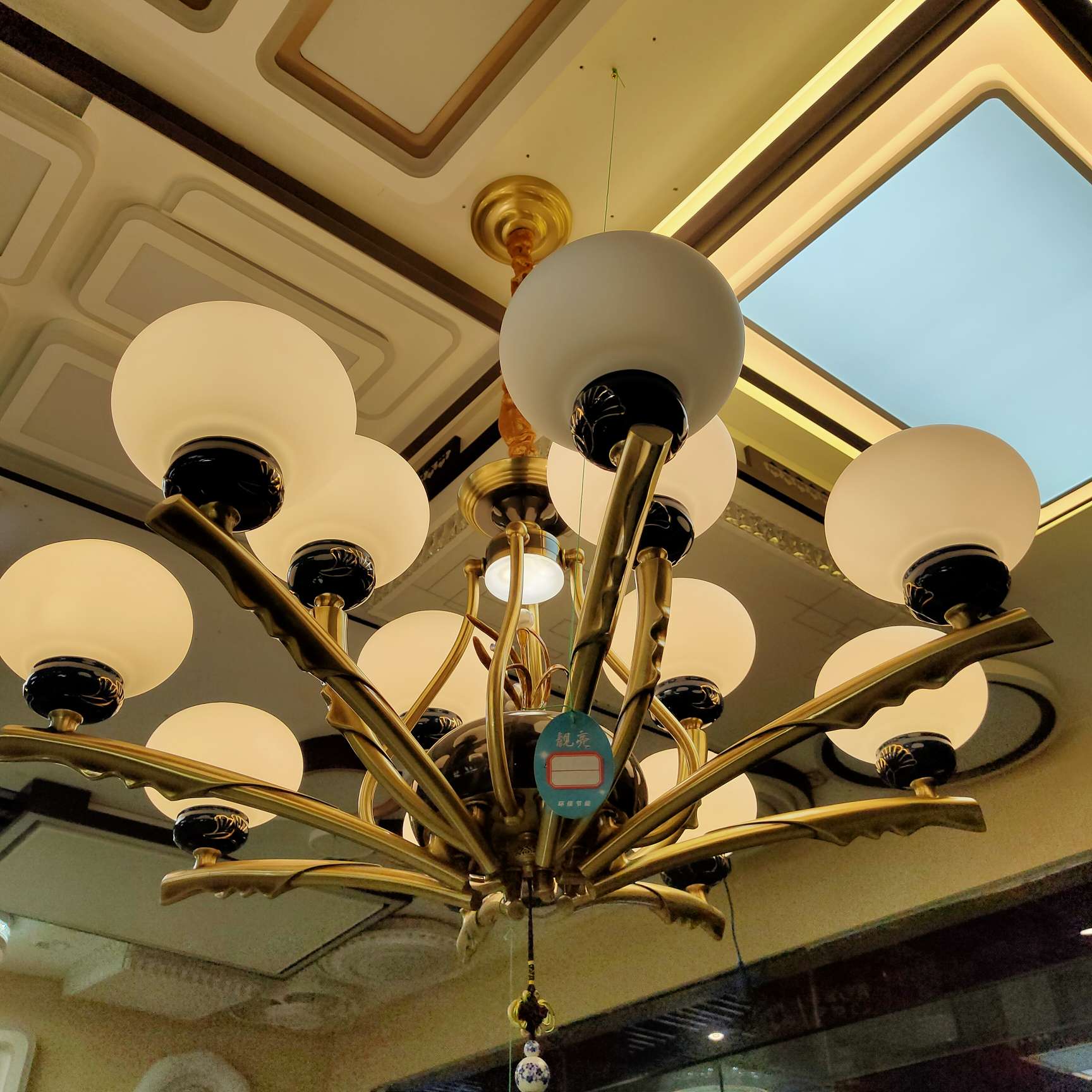 北欧客厅吊灯简约现代餐厅灯大气轻奢三室两厅灯具套餐组合卧 室灯大气吊灯