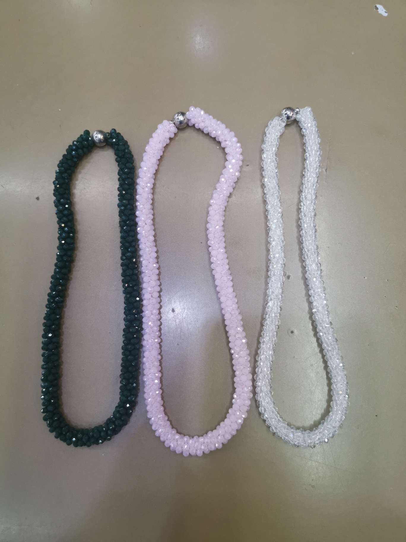 Crocheted necklace
