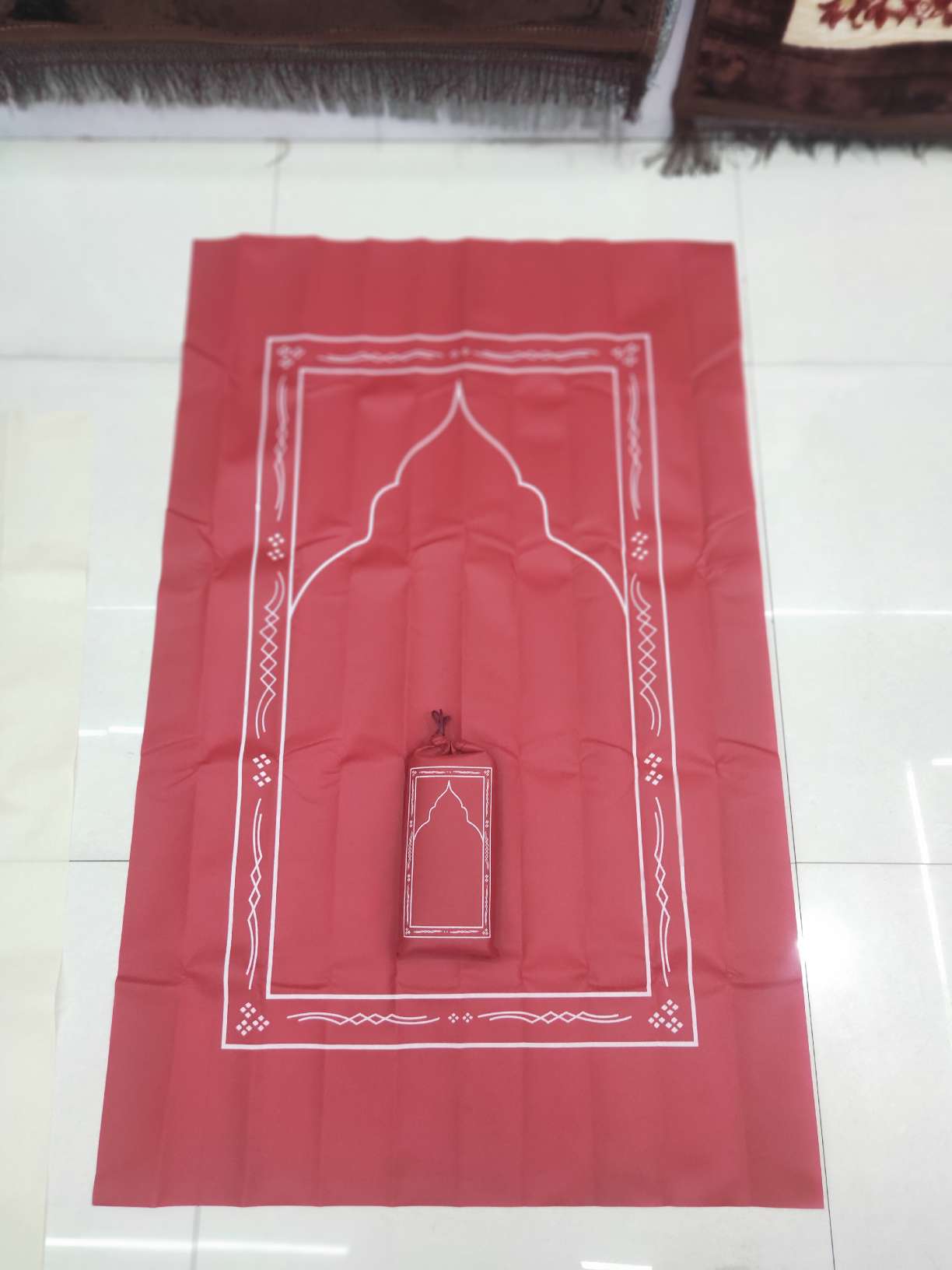 Disposable prayer carpet No. 6 details Picture