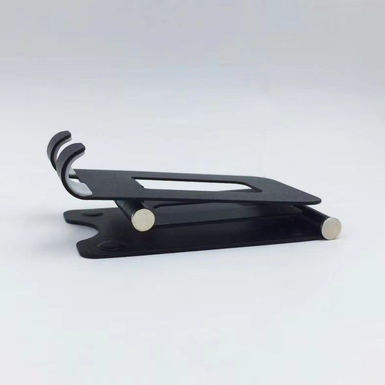 New mobile phone stand desktop stand metal lazy man stand Specification drawing
