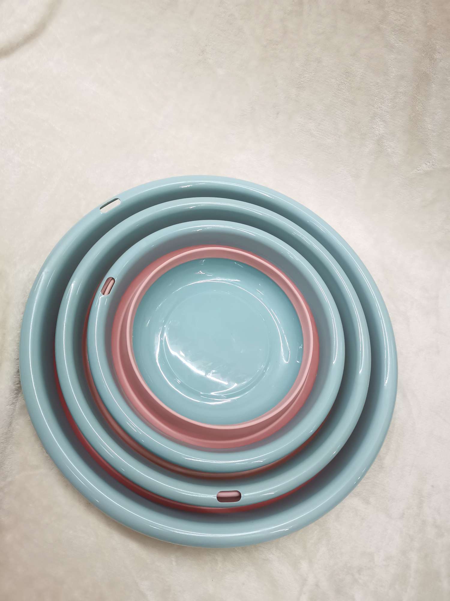 折叠盆 大号细节图