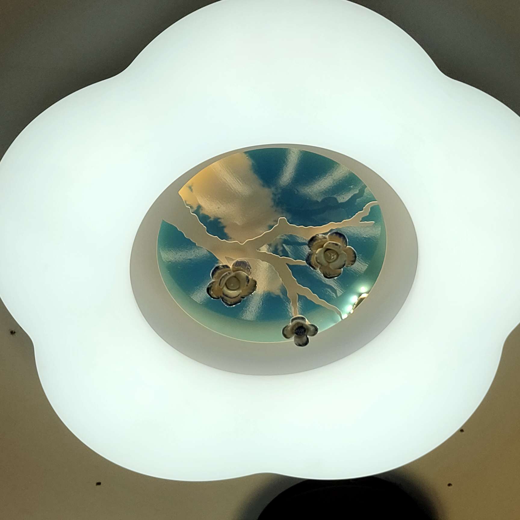 Nordic living room chandelier, simple and modern, dining room lamp, grand and light luxury, three-bedroom and two-living-room lighting package combination, bedroom lamp, ceiling lamp undefined