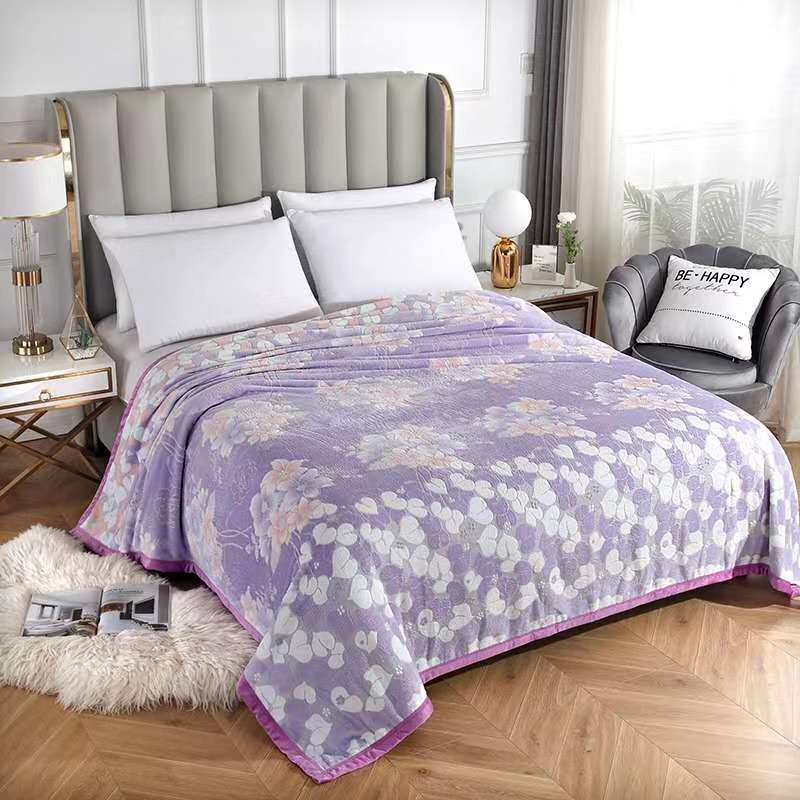 Autumn/Winter 2020 New Printed 5D Carved Single And Double Human Falai Fleece Blanket! details Picture