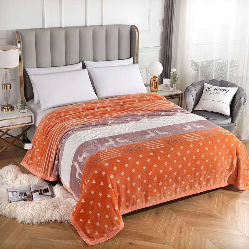 Autumn/Winter 2020 New Printed 5D Carved Single And Double Human Falai Fleece Blanket! undefined