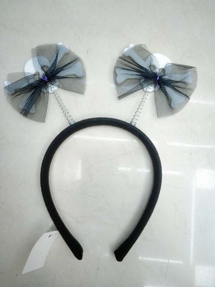 Skull hair band details Picture