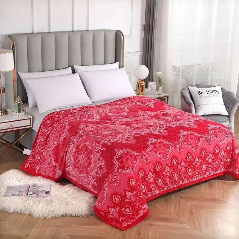 Autumn/Winter 2020 New Printed 5D Carved Single And Double Human Falai Fleece Blanket! undefined