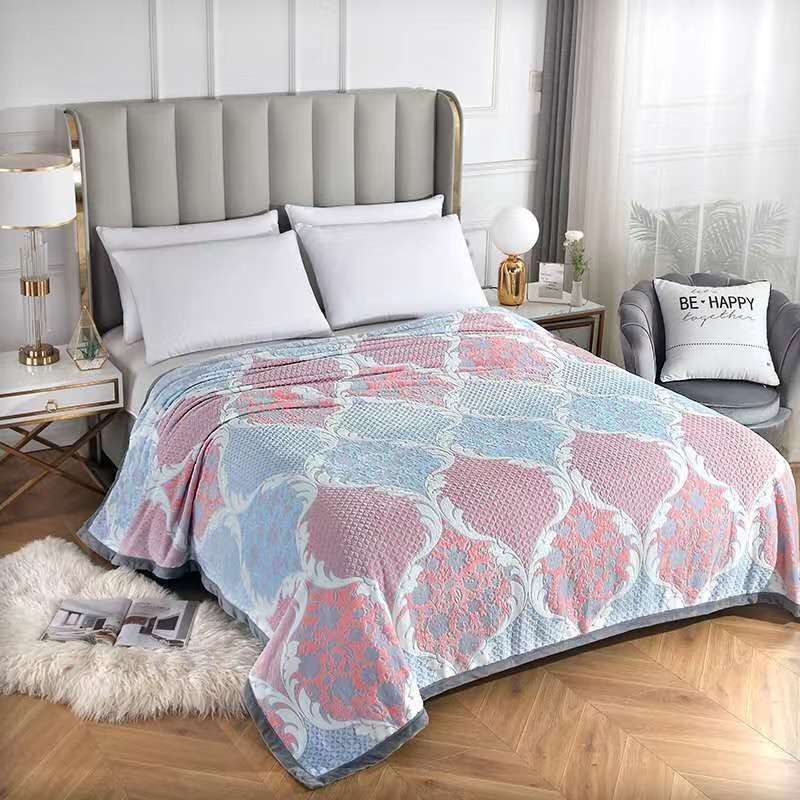 Autumn/Winter 2020 New Printed 5D Carved Single And Double Human Falai Fleece Blanket! undefined