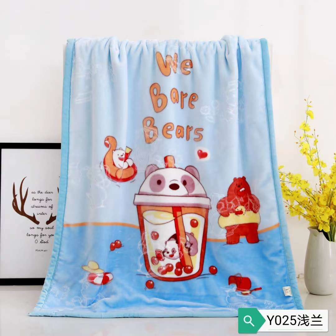 Bedding, embossed cloud blanket, edge cloud blanket, children's blanket, Raschel children's blanket Specification image