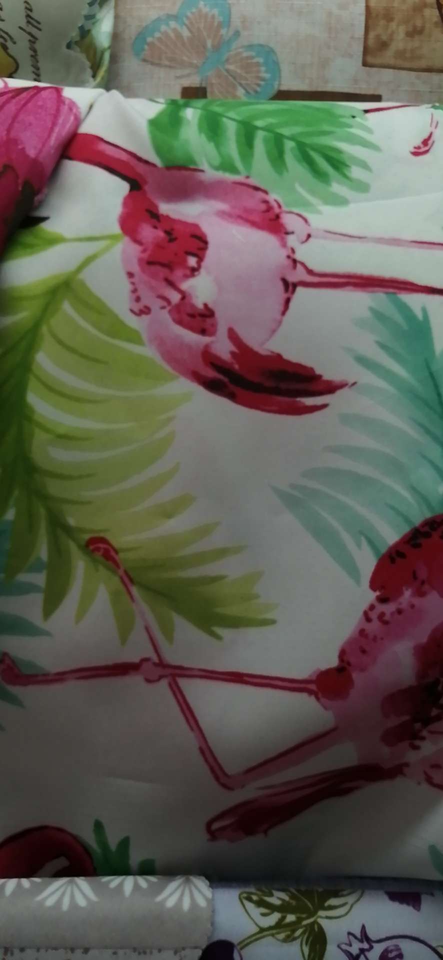 Flamingo print tablecloth thumbnail