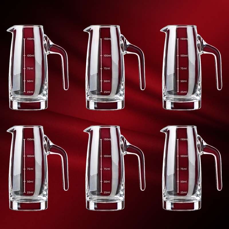 150ML decanter, crystal glass with handle, unleaded red wine divider, red wine jug Specification image