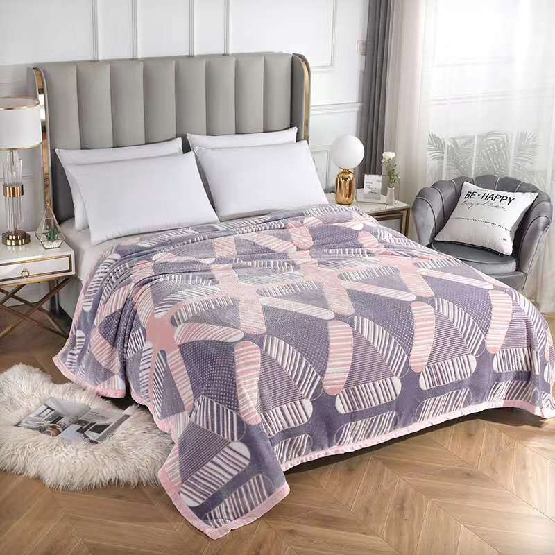 Autumn/Winter 2020 New Printed 5D Carved Single And Double Human Falai Fleece Blanket! Application Scenario
