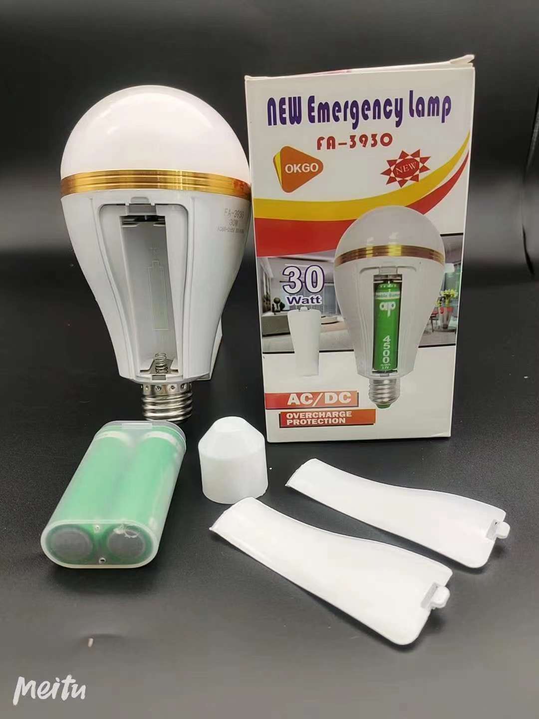 Bulb type emergency light